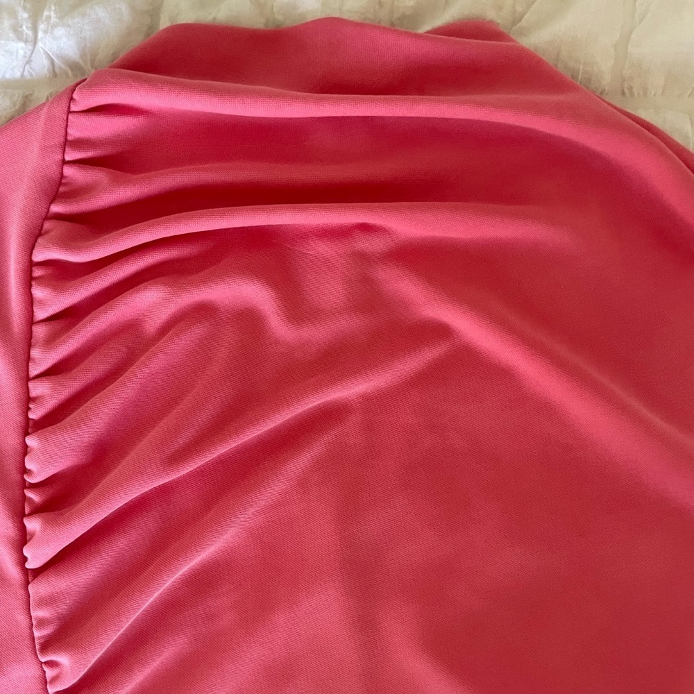 Acler Fulham Coral Ruched Bodycon Dress - Picture 5 of 10